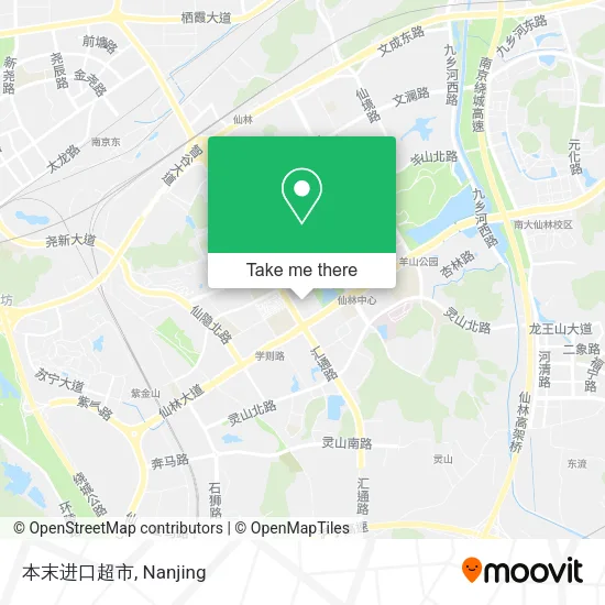 本末进口超市 map