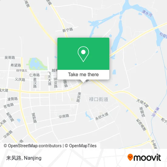 来凤路 map