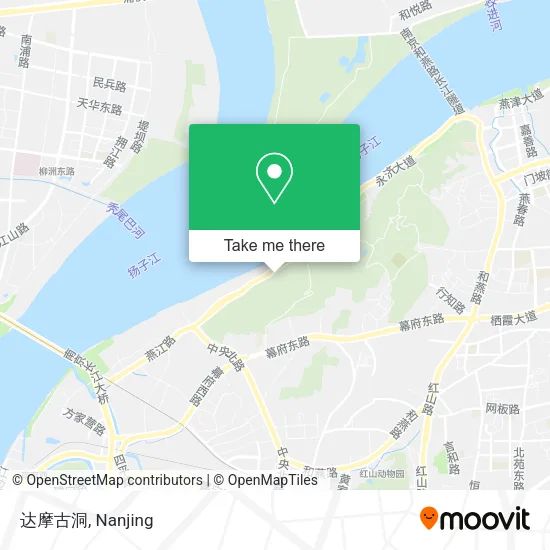 达摩古洞 map