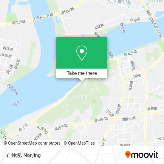 石师渡 map