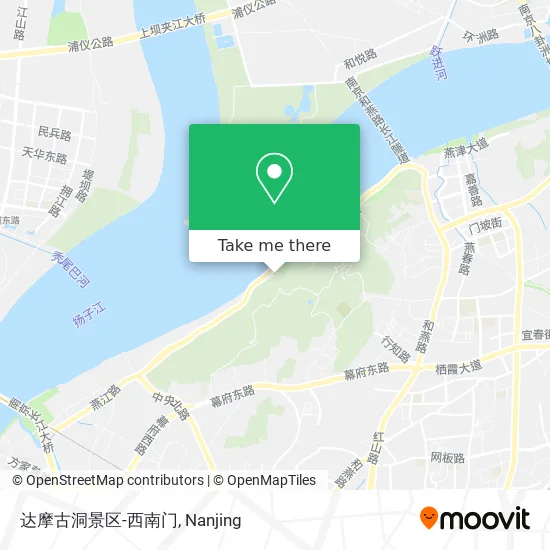 达摩古洞景区-西南门 map