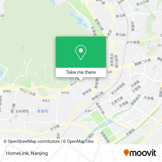 HomeLink map