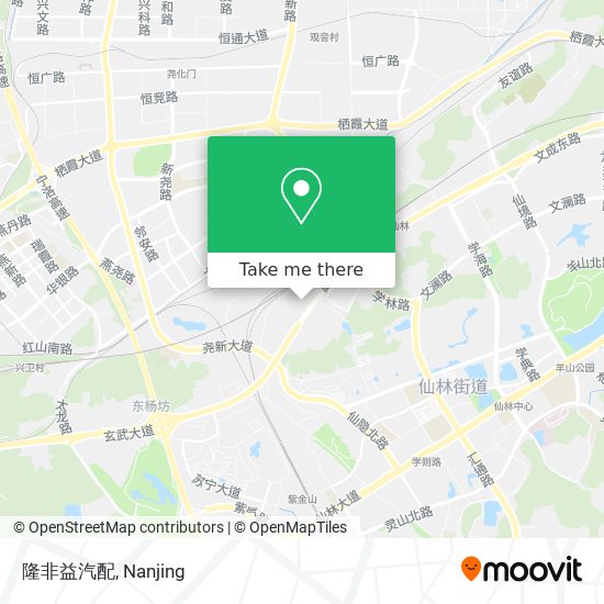 隆非益汽配 map