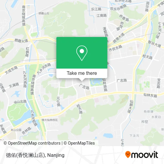德佑(香悦澜山店) map