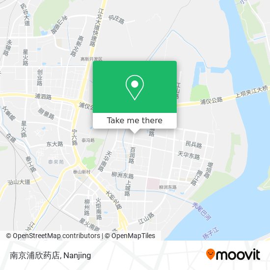 南京浦欣药店 map