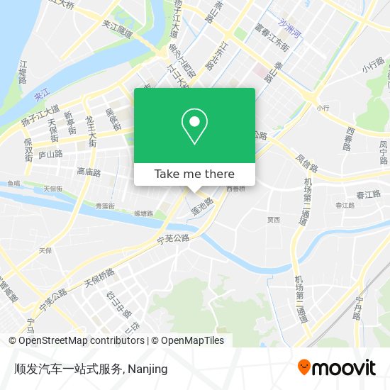 顺发汽车一站式服务 map
