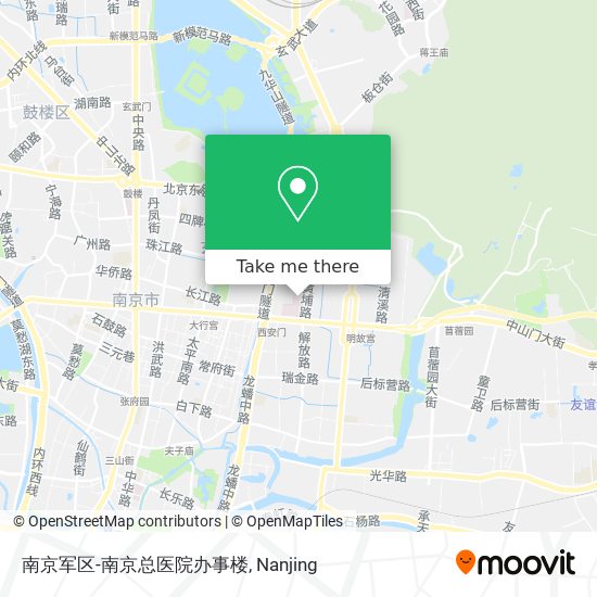 南京军区-南京总医院办事楼 map