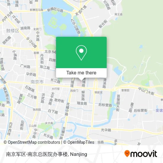 南京军区-南京总医院办事楼 map