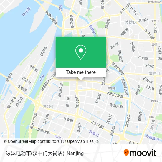 绿源电动车(汉中门大街店) map