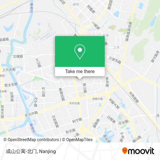 成山公寓-北门 map