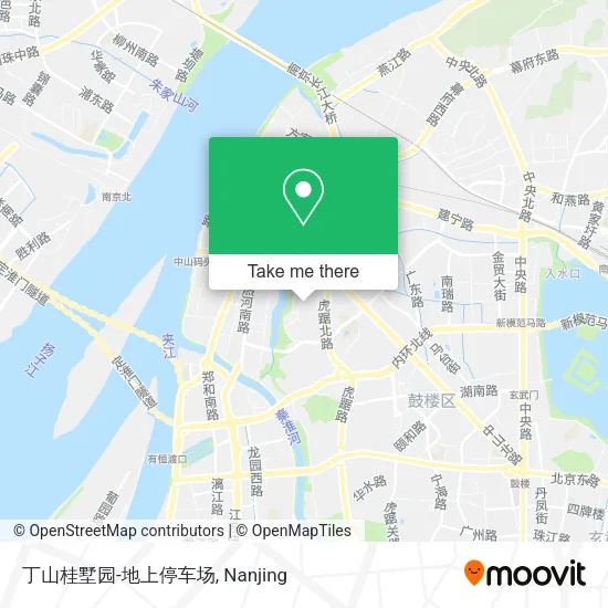 丁山桂墅园-地上停车场 map