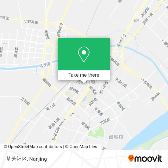草芳社区 map