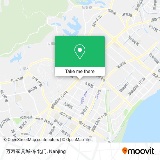 万寿家具城-东北门 map