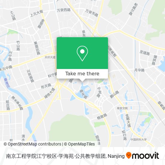 南京工程学院江宁校区-学海苑·公共教学组团 map