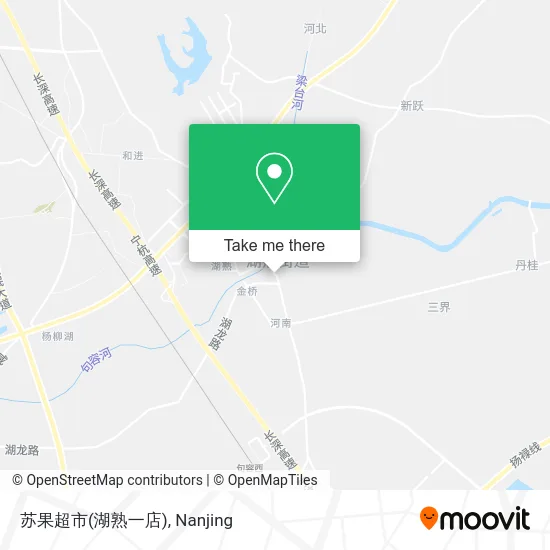 苏果超市(湖熟一店) map