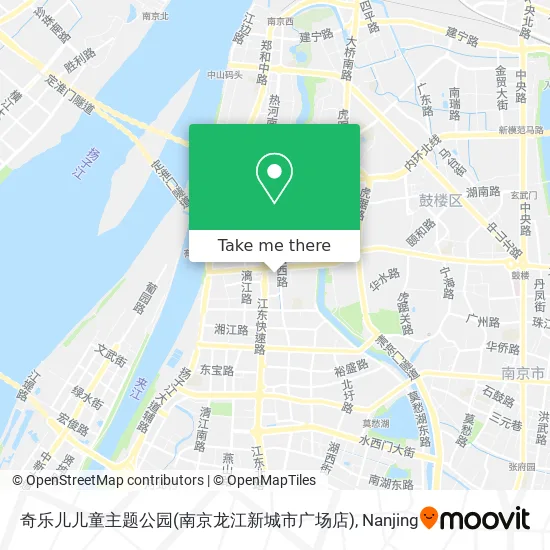 奇乐儿儿童主题公园(南京龙江新城市广场店) map