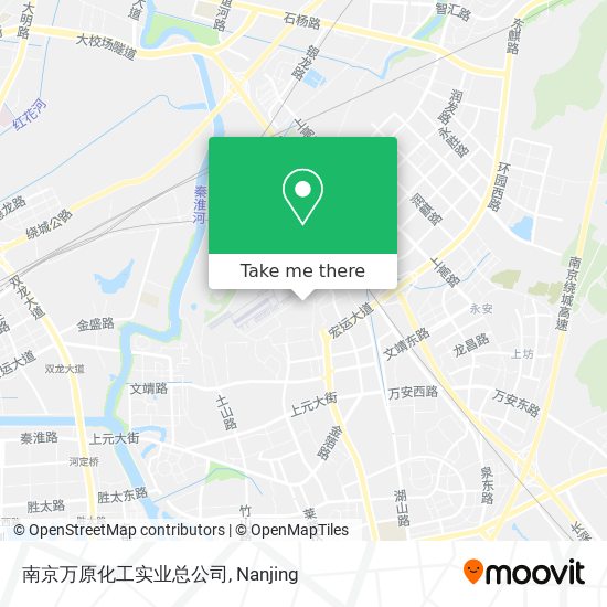 南京万原化工实业总公司 map