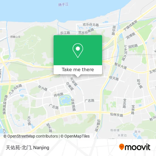 天佑苑-北门 map