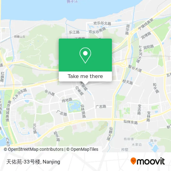 天佑苑-33号楼 map