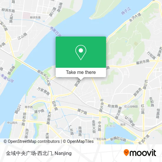 金域中央广场-西北门 map