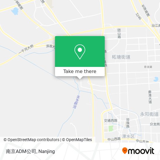 南京ADM公司 map