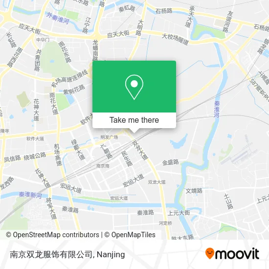 南京双龙服饰有限公司 map