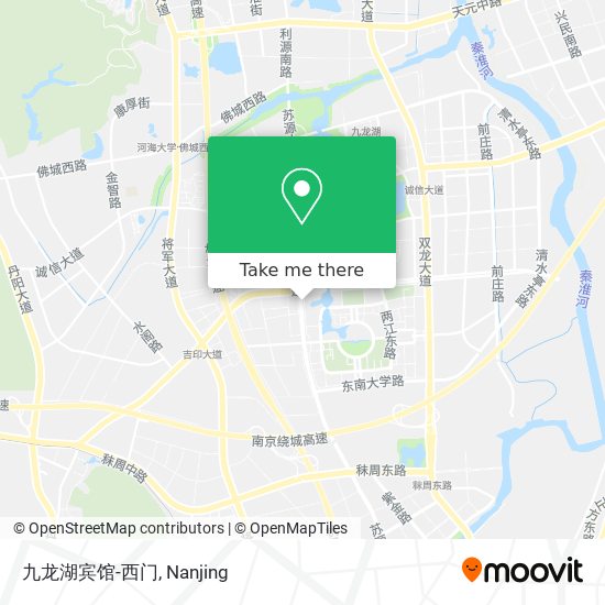 九龙湖宾馆-西门 map