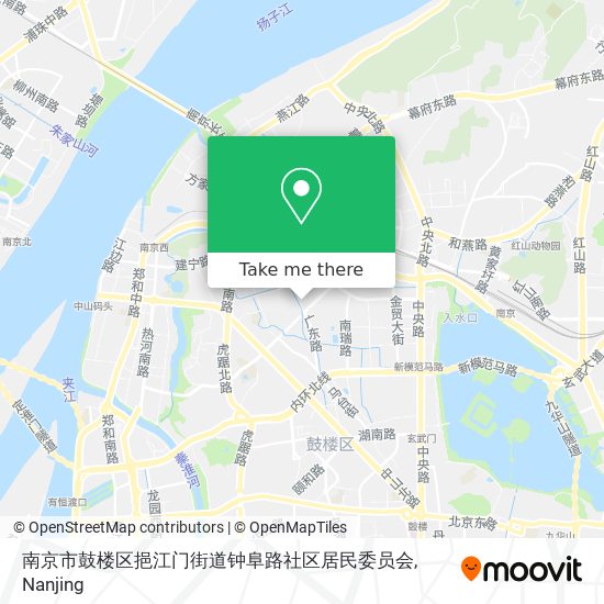 南京市鼓楼区挹江门街道钟阜路社区居民委员会 map