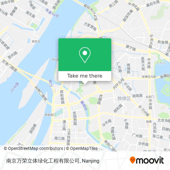 南京万荣立体绿化工程有限公司 map