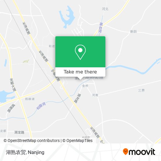湖熟农贸 map