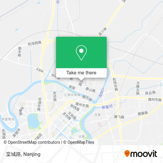 棠城路 map
