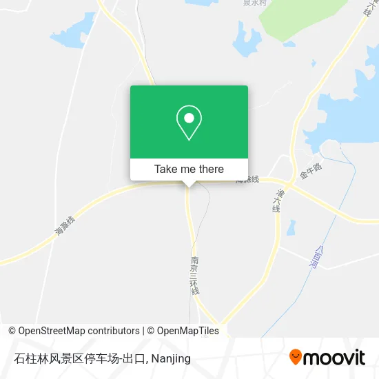 石柱林风景区停车场-出口 map