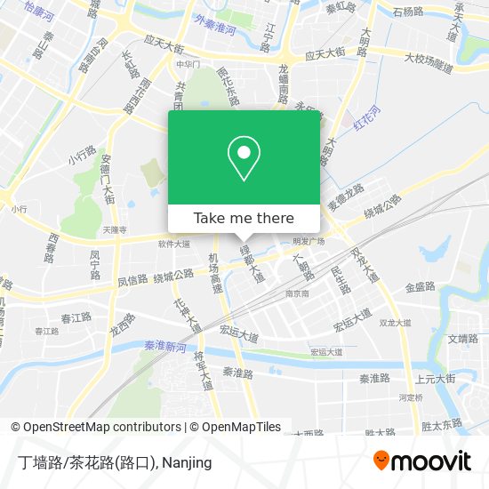 丁墙路/茶花路(路口) map