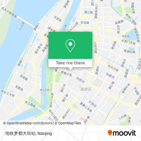 地铁梦都大街站 map