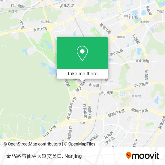 金马路与仙林大道交叉口 map