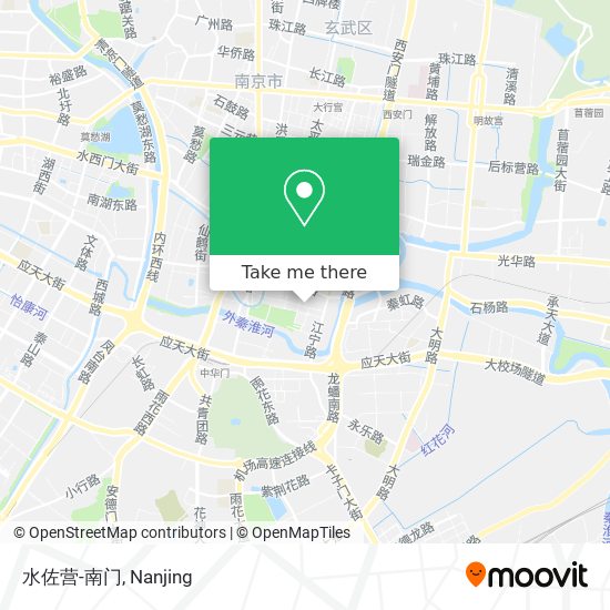 水佐营-南门 map