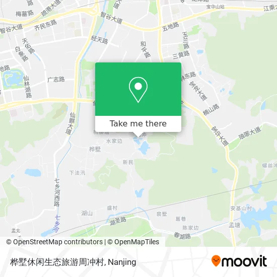 桦墅休闲生态旅游周冲村 map