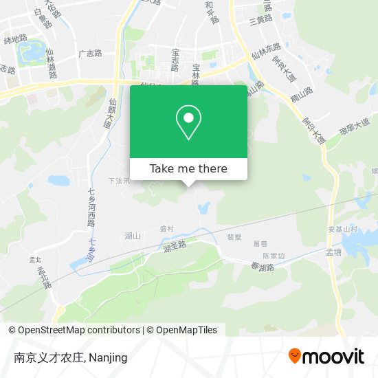 南京义才农庄 map