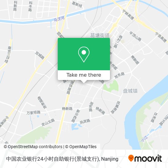 中国农业银行24小时自助银行(景城支行) map