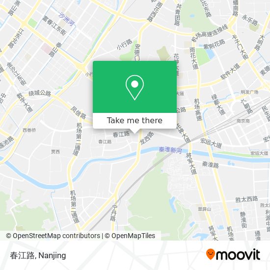 春江路 map