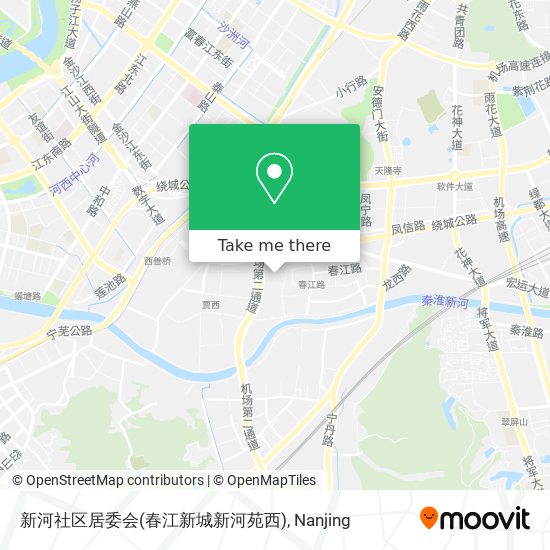 新河社区居委会(春江新城新河苑西) map