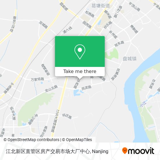 江北新区直管区房产交易市场大厂中心 map