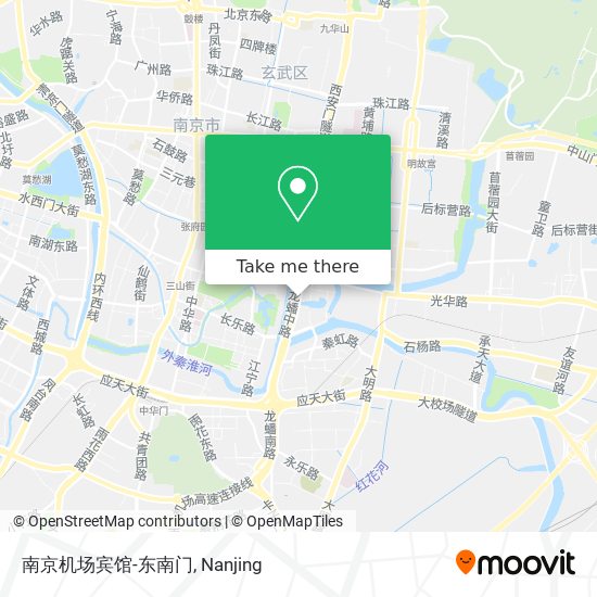 南京机场宾馆-东南门 map