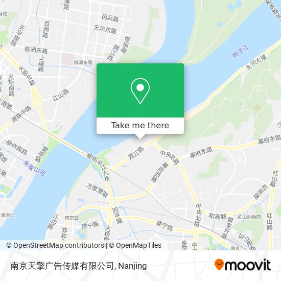 南京天擎广告传媒有限公司 map