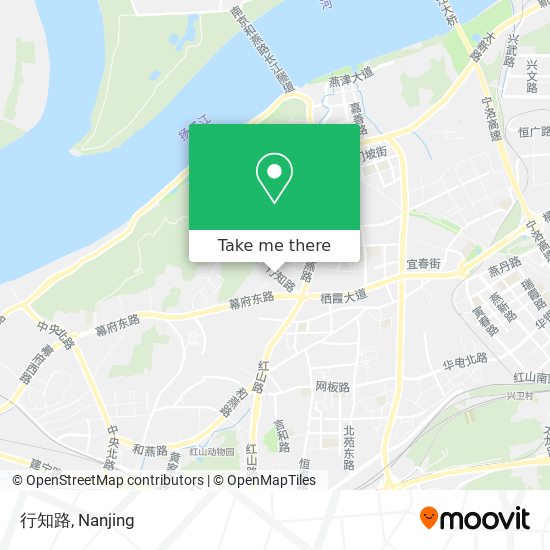 行知路 map