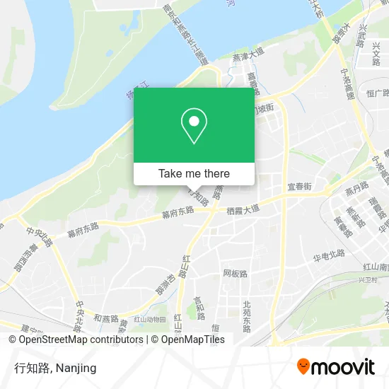 行知路 map