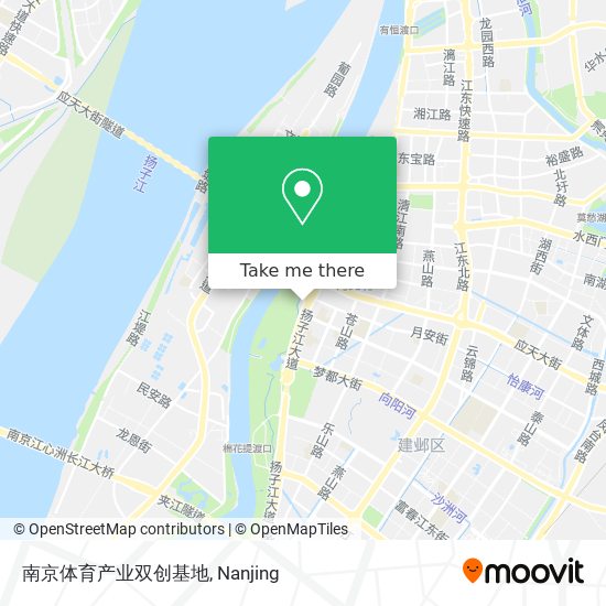 南京体育产业双创基地 map