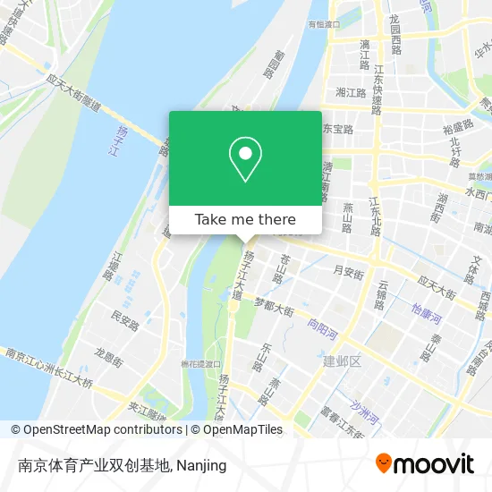 南京体育产业双创基地 map