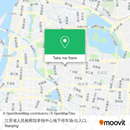 江苏省人民检察院举报中心地下停车场-出入口 map