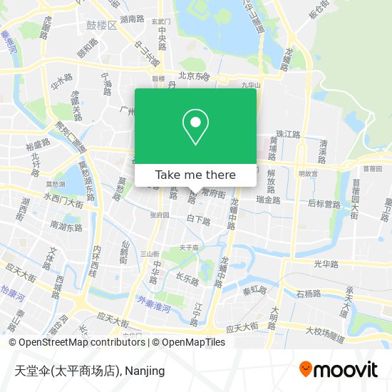 天堂伞(太平商场店) map